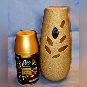 Glade Automatic Air Freshener Spray Refill Sand Stone Leaf Pomegranate Currant